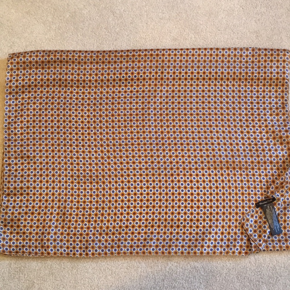 Massimo Dutti multi color silk scarf, nwot
